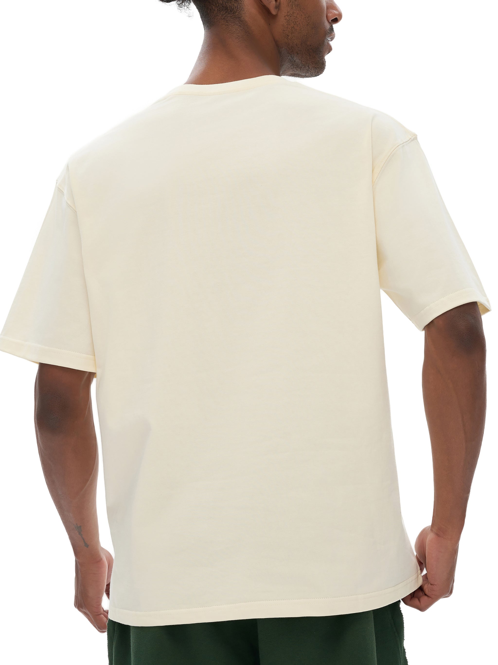 300 GSM Drop Shoulder Cotton T-Shirt
