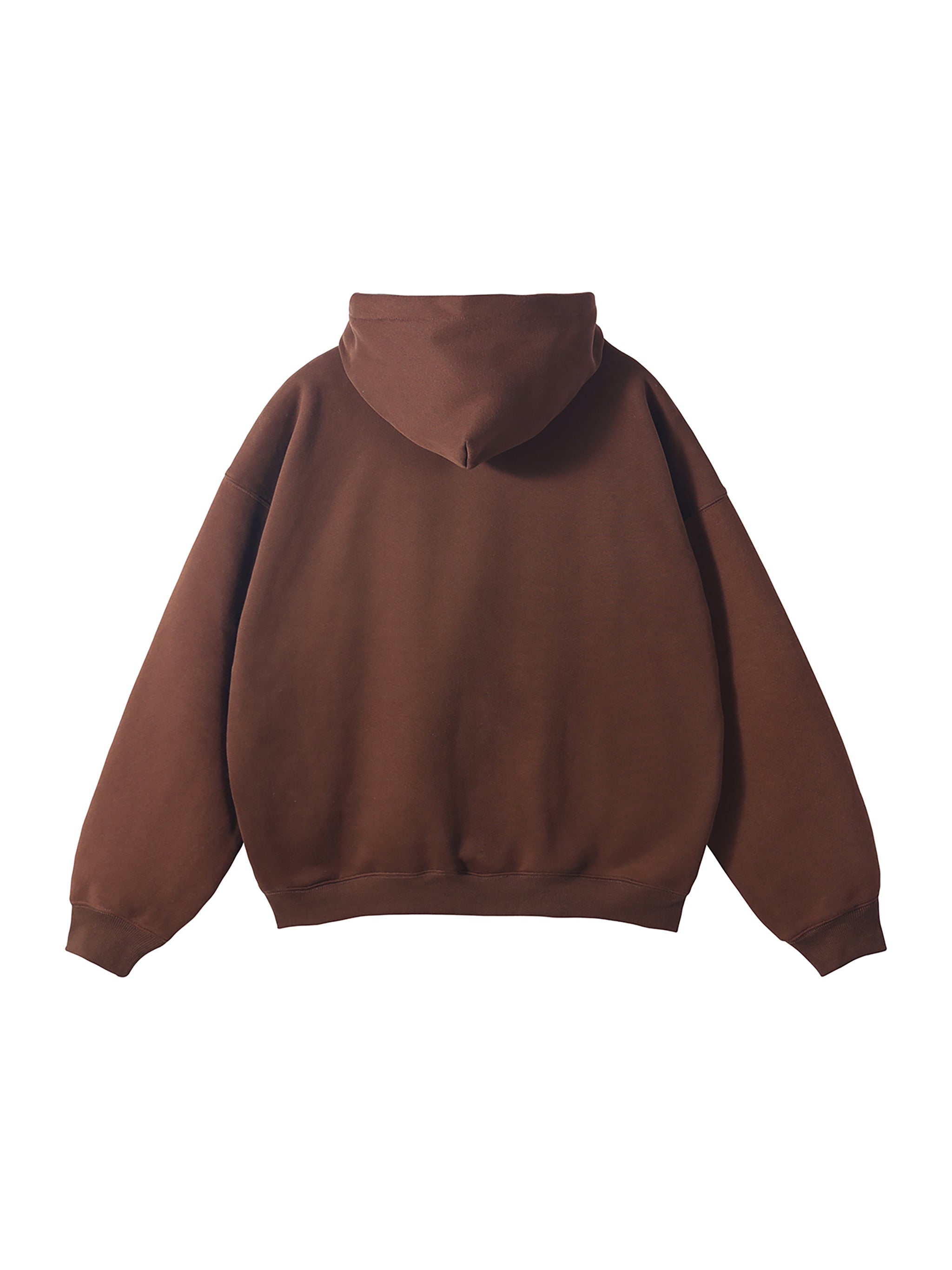 Oversize Fleeced Hoodie 360 GSM BLACK