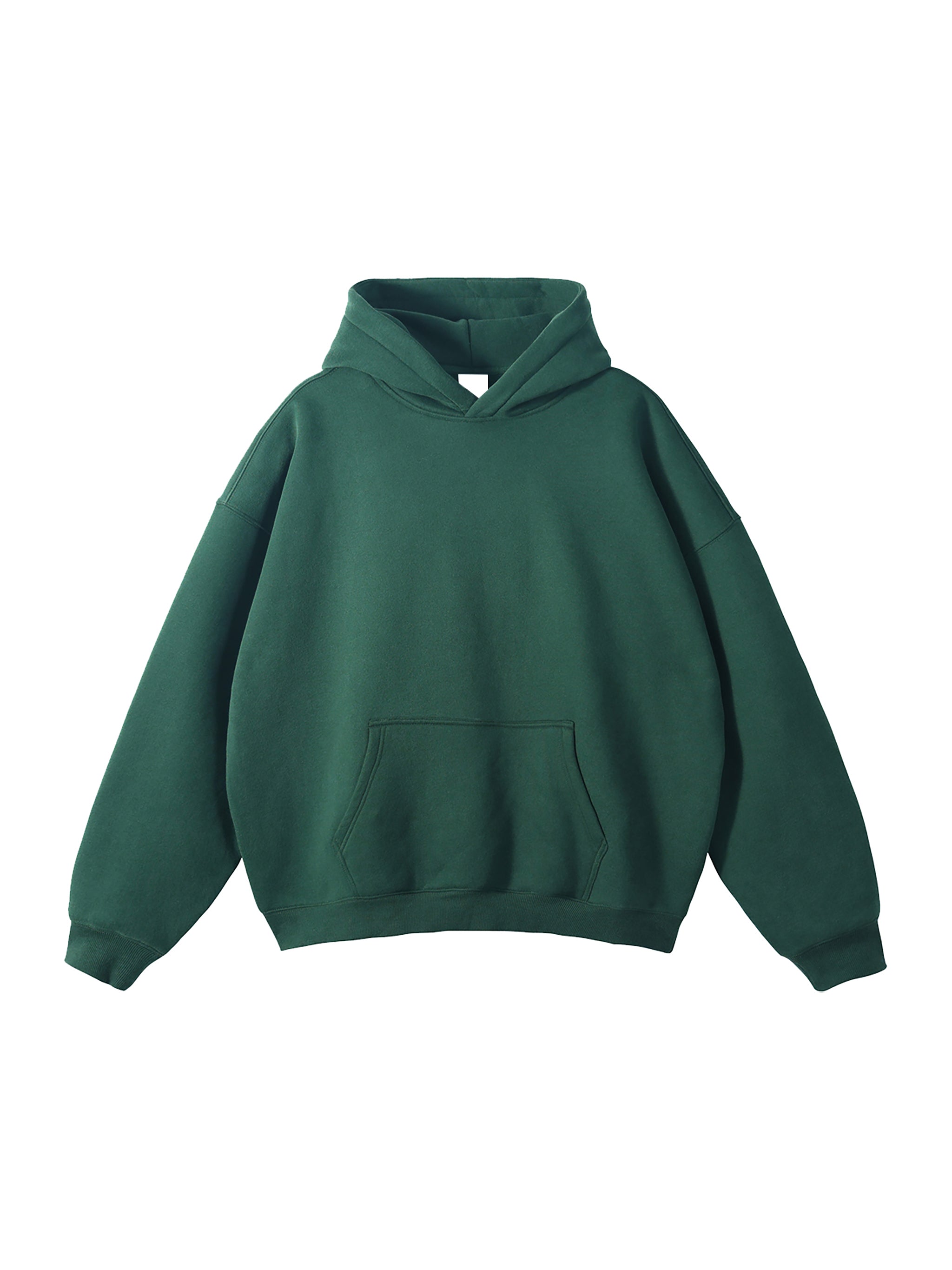 Oversize Fleeced Hoodie 360 GSM EDEN GREEN