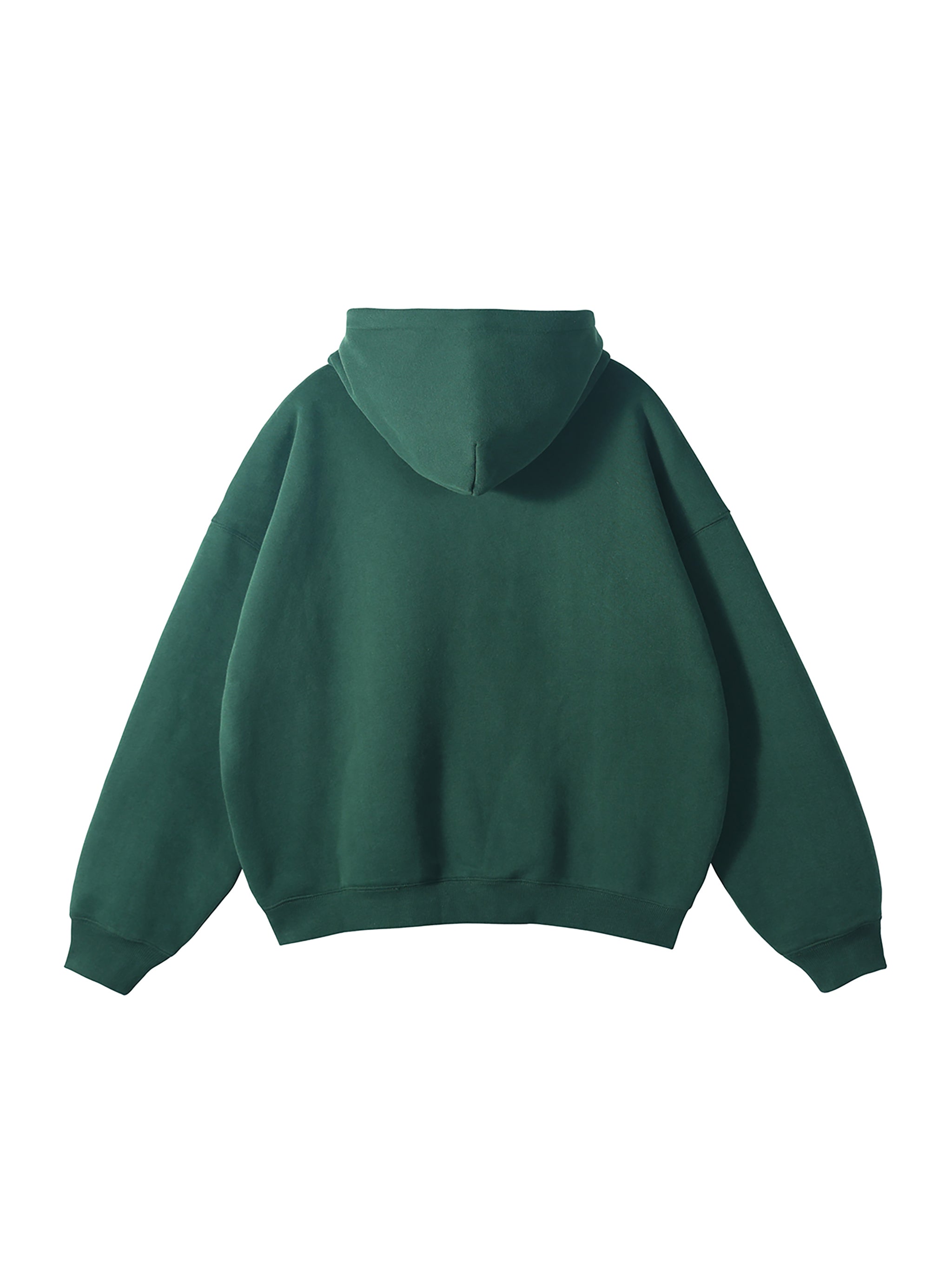Oversize Fleeced Hoodie 360 GSM EDEN GREEN
